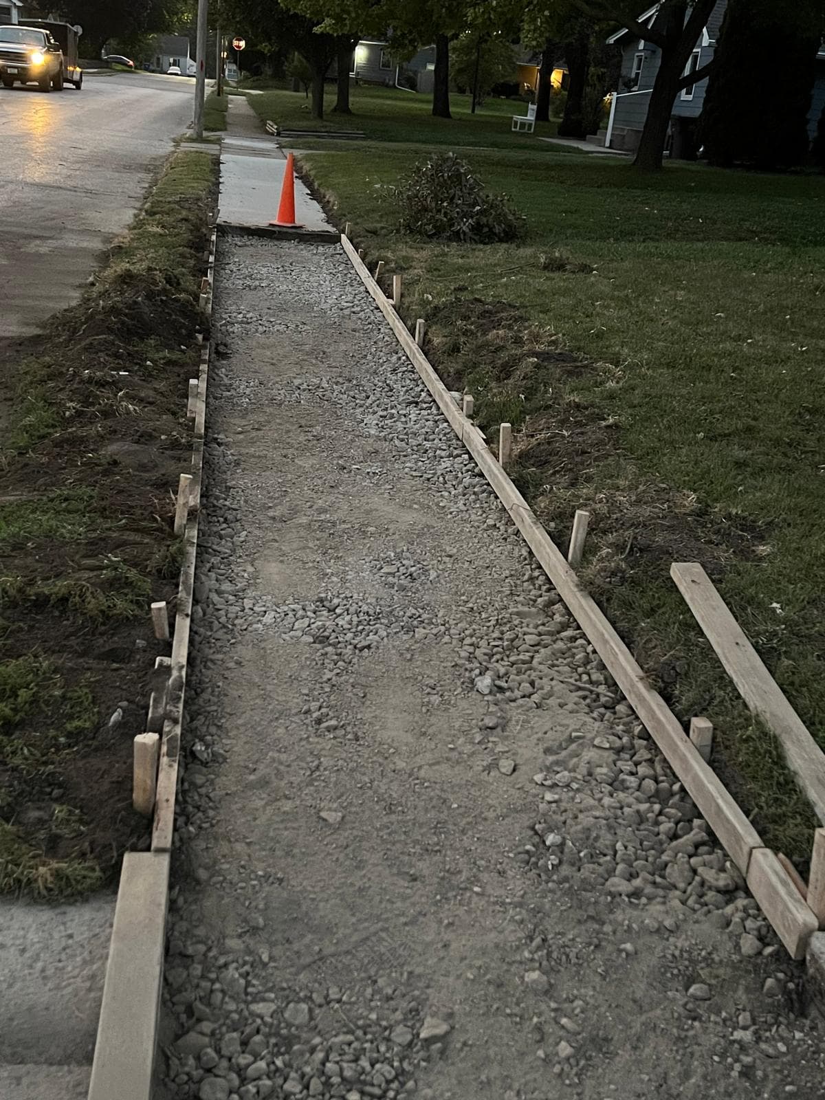 Concrete Driveways project 3